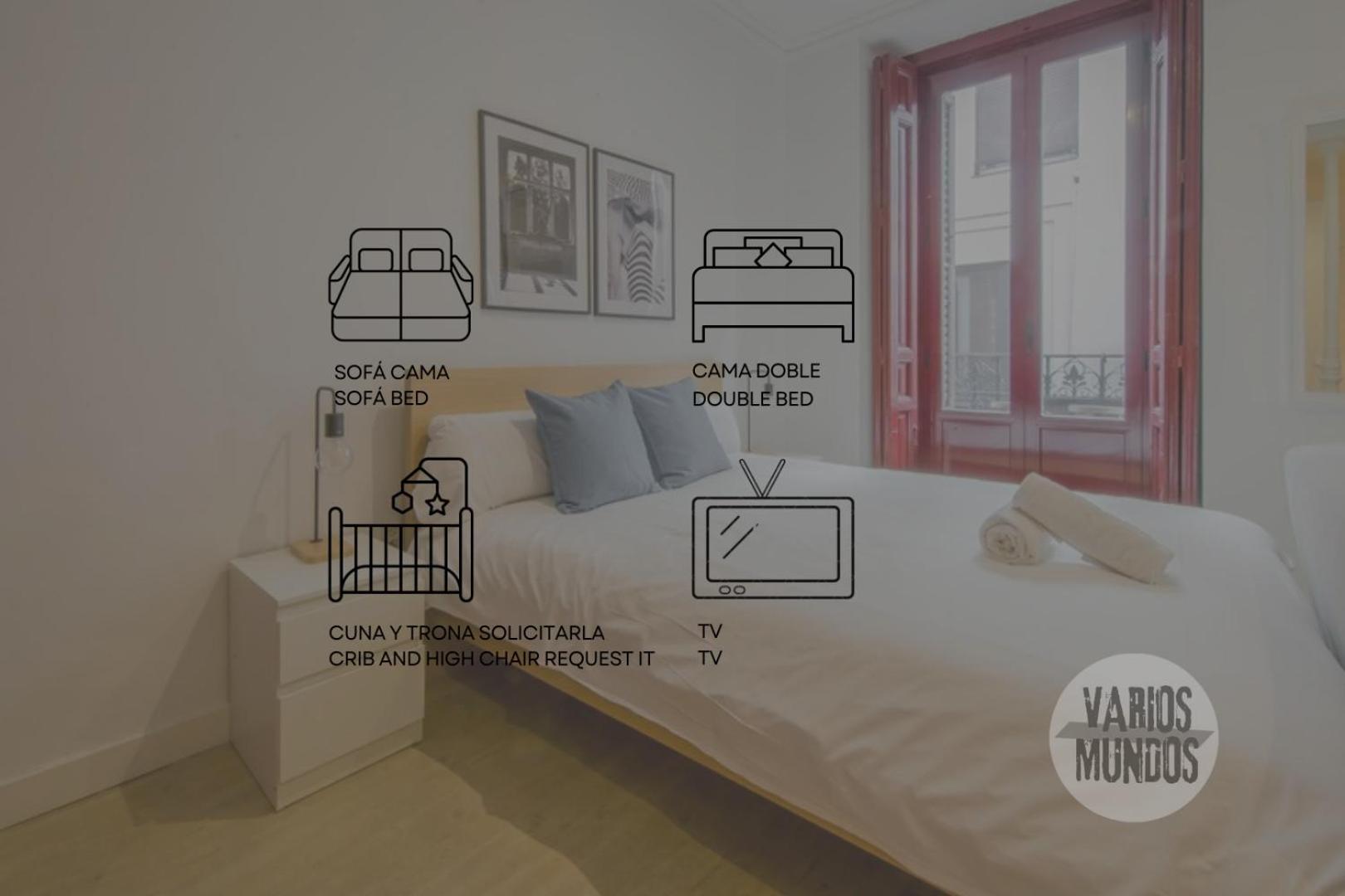Beautiful Loft Para 3Pax En Huertas-Cortes มาดริด ภายนอก รูปภาพ